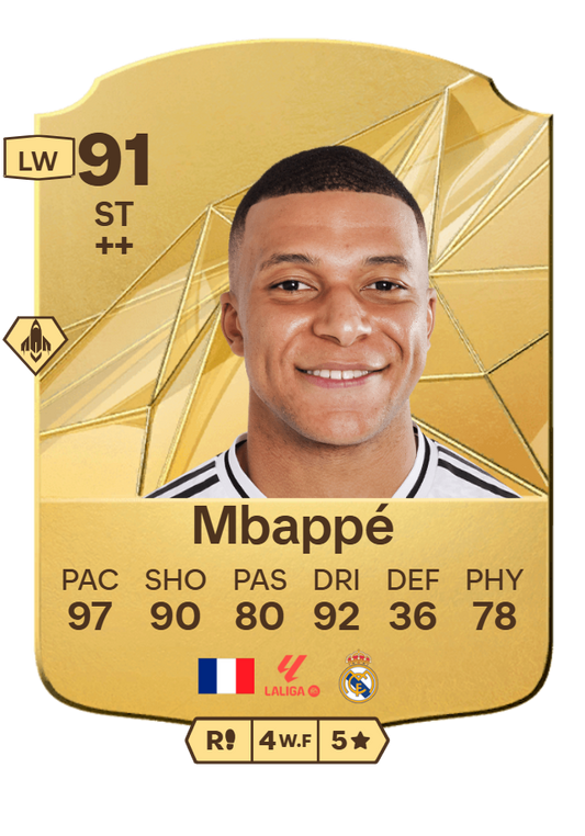 שחקן | מבאפה 91 | Mbappe 91 | פיפא 25